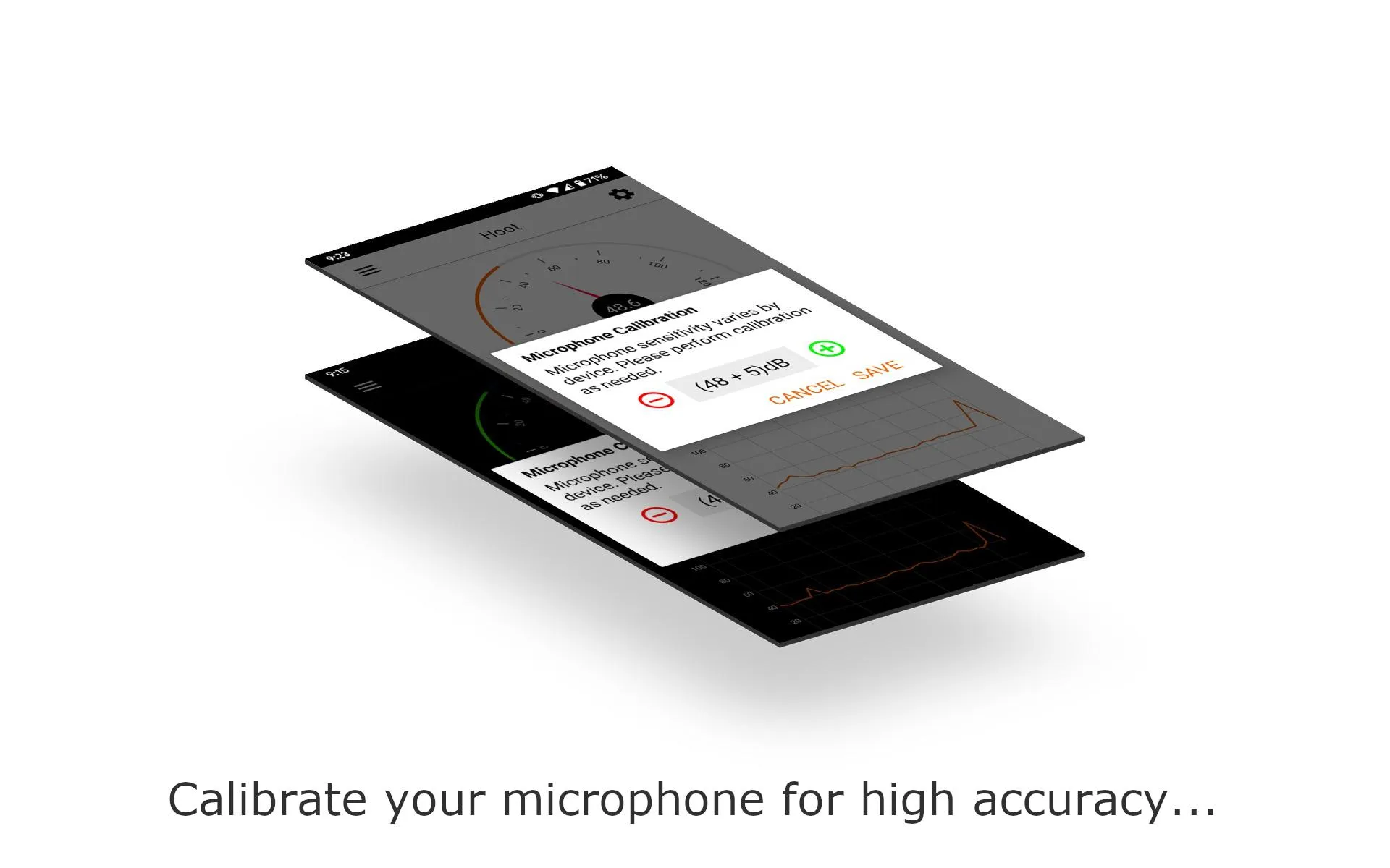 Hoot - Sound Meter | Indus Appstore | Screenshot