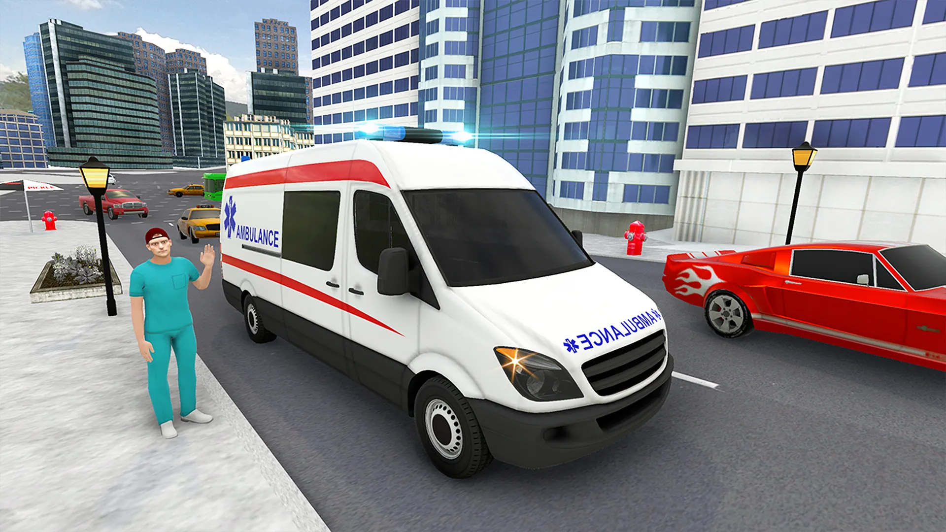 Ambulance Simulator Car Driver | Indus Appstore | Screenshot