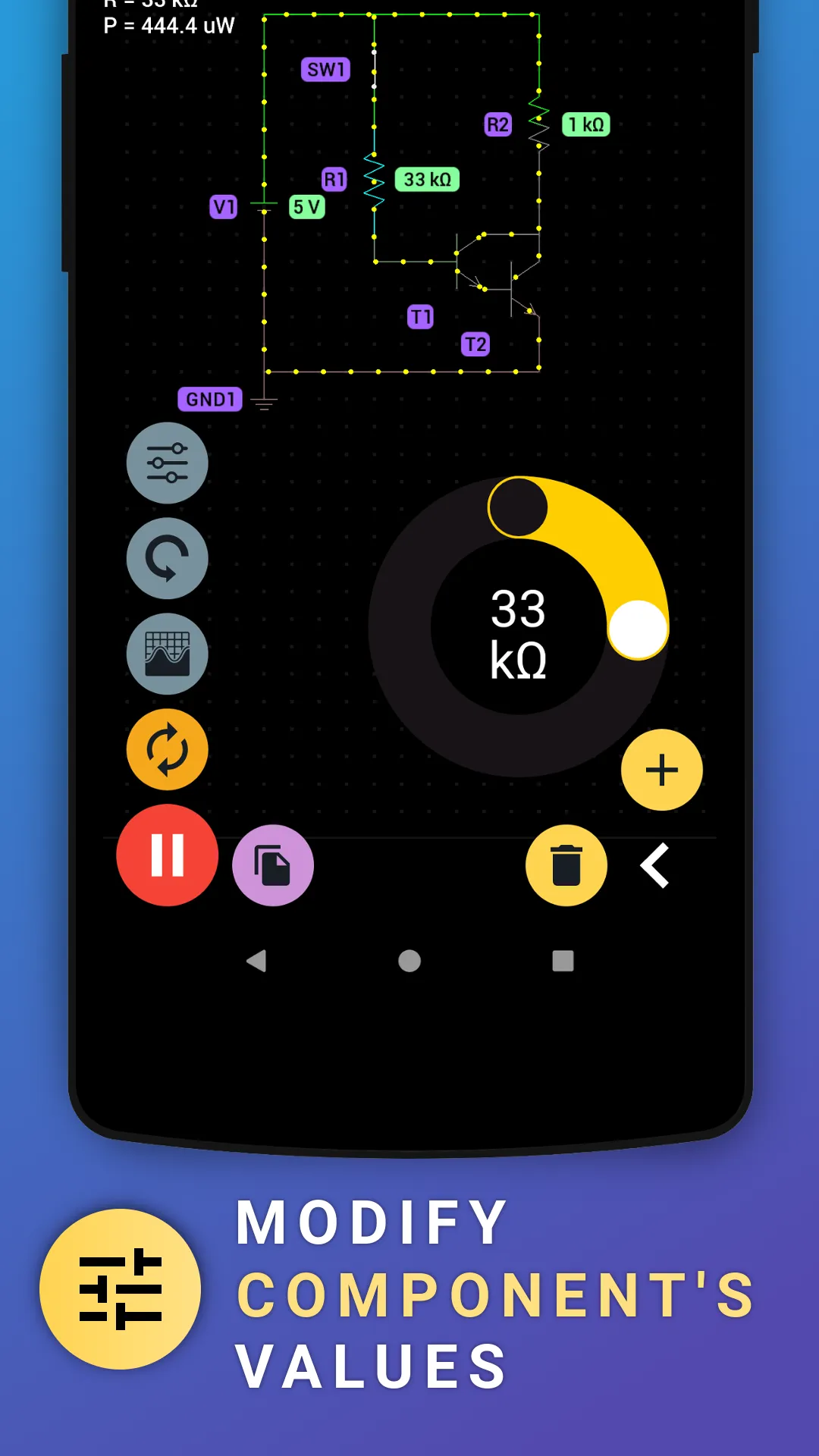PROTO - circuit simulator | Indus Appstore | Screenshot