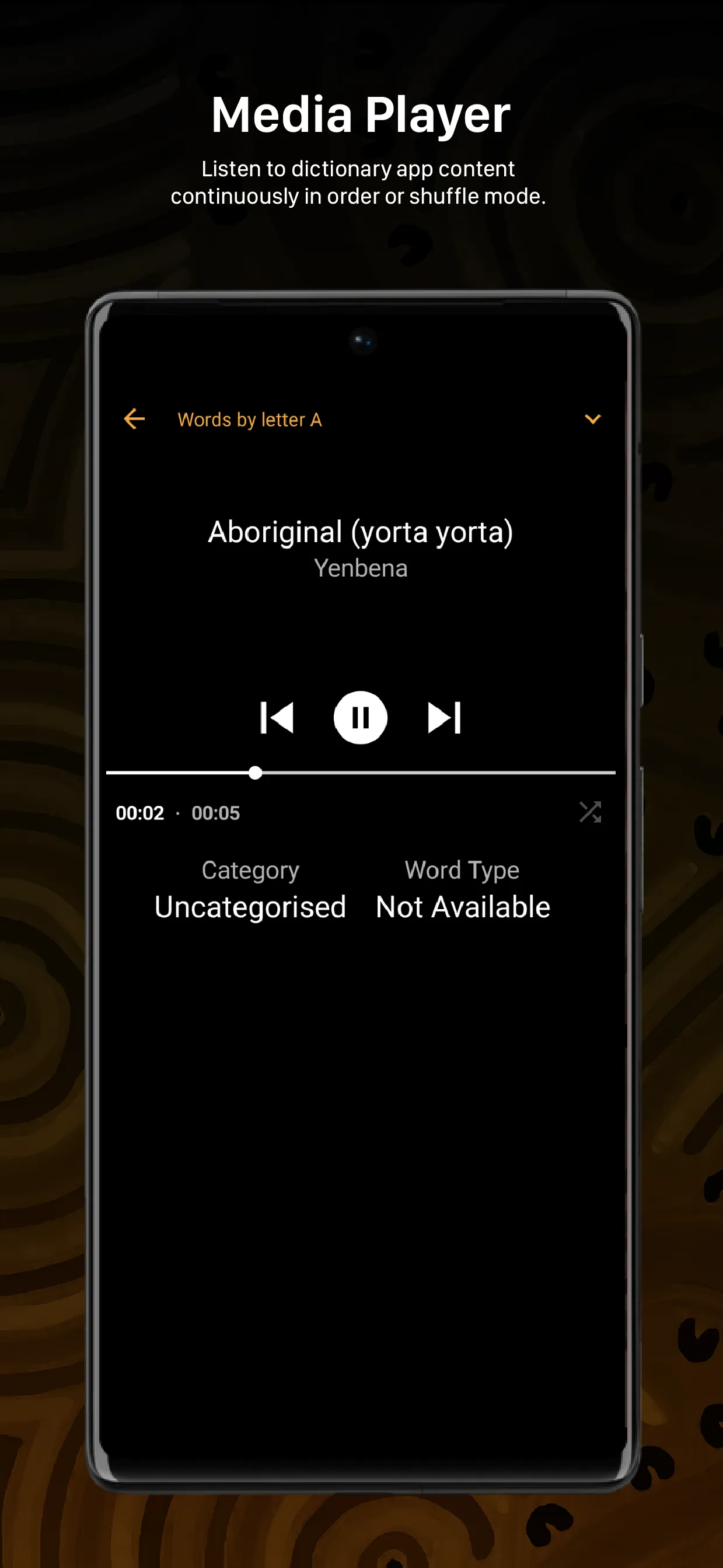 Yorta Yorta Dictionary | Indus Appstore | Screenshot