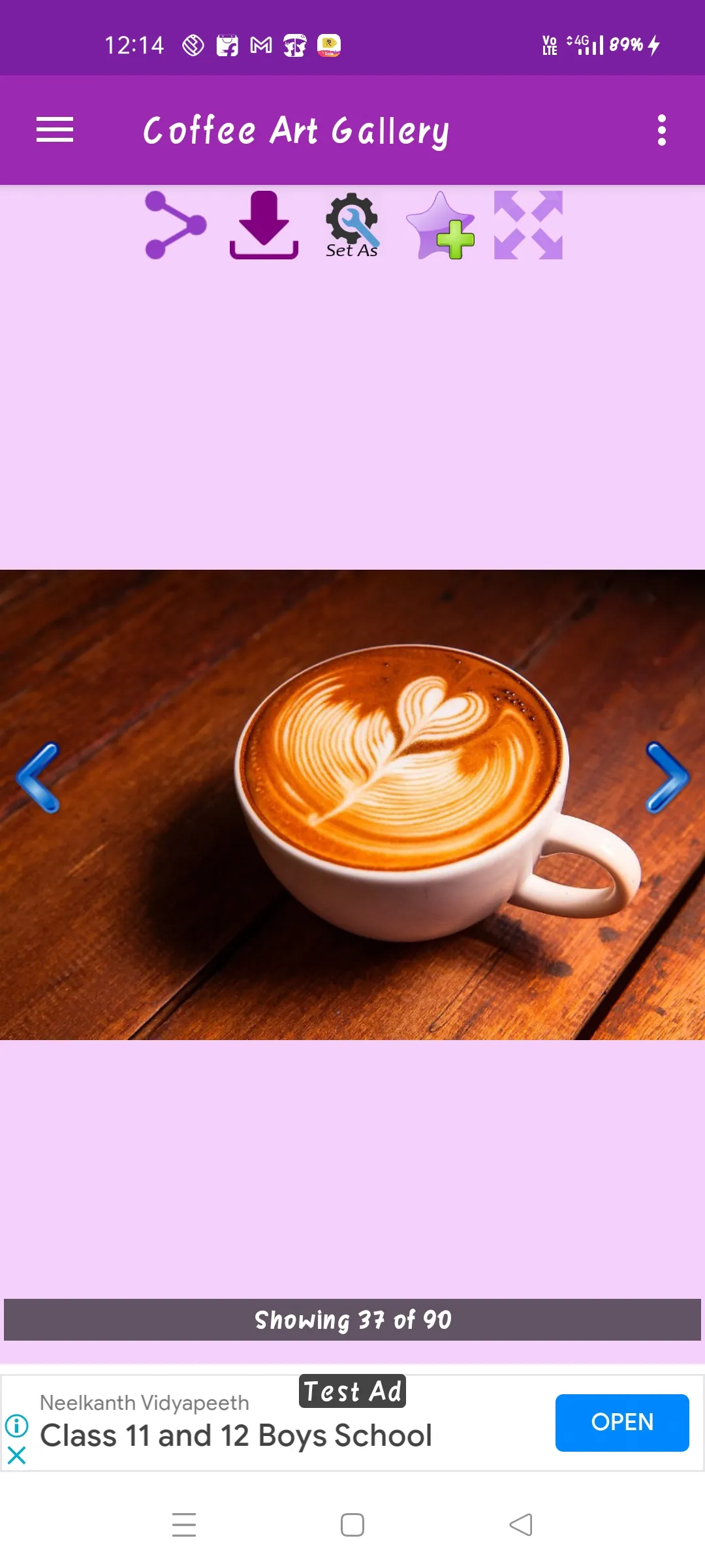 Coffee Art  Gallery | Indus Appstore | Screenshot