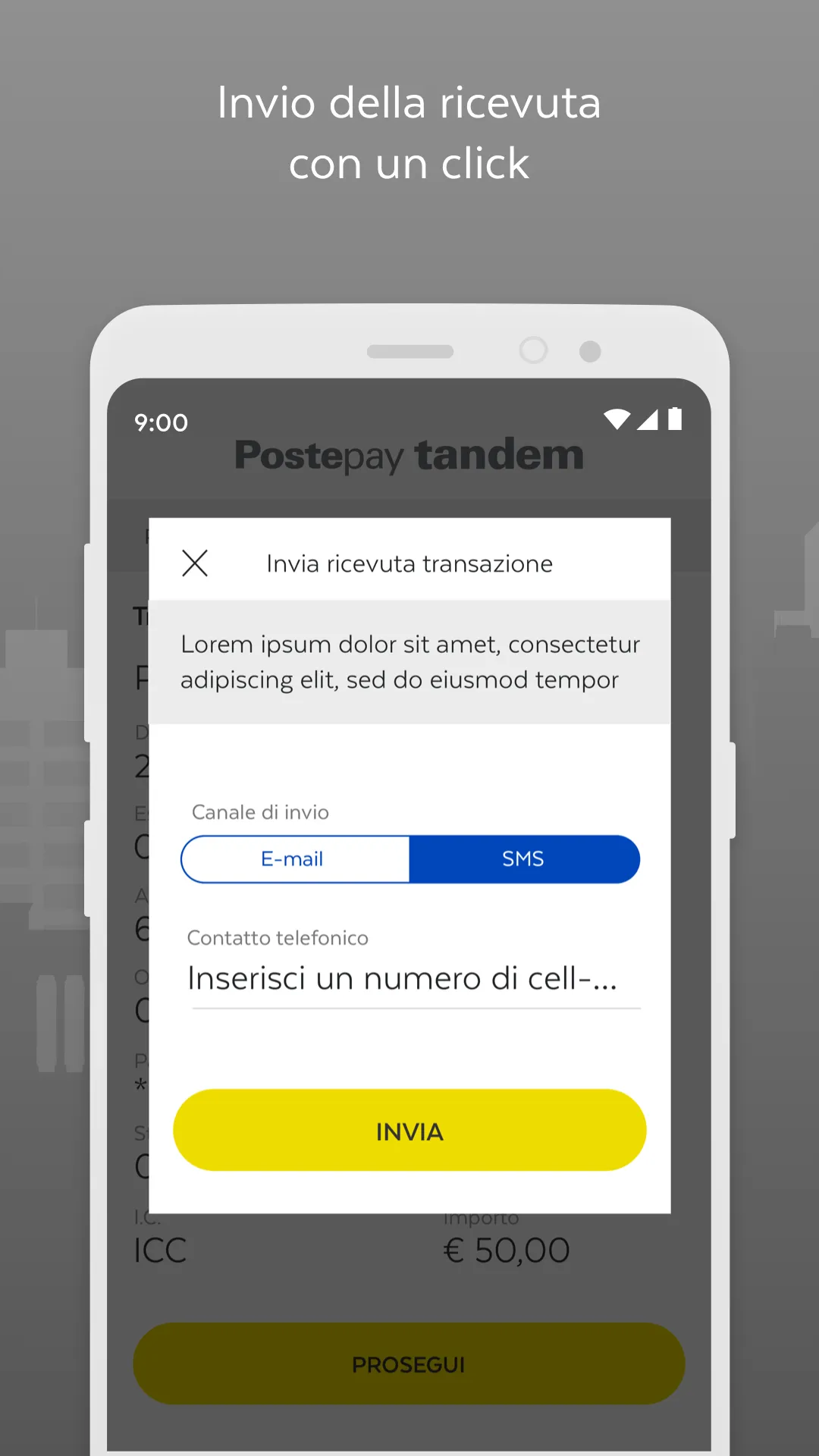 Postepay Tandem | Indus Appstore | Screenshot