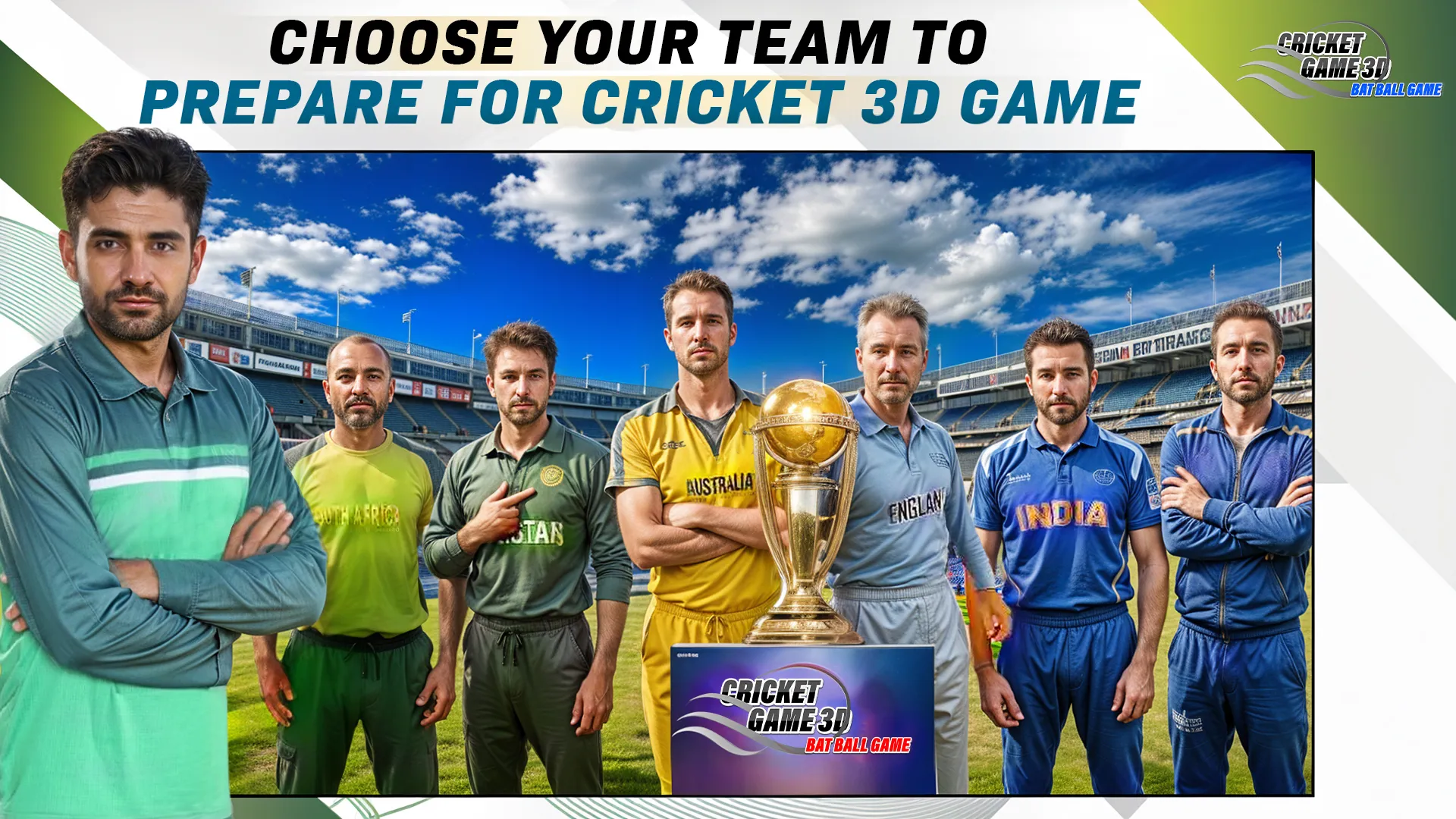 Cricket Game 3D: Bat Ball Game | Indus Appstore | Screenshot