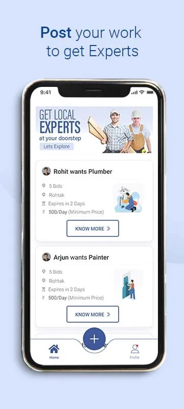 WorkDone - Home Services App | Indus Appstore | Screenshot