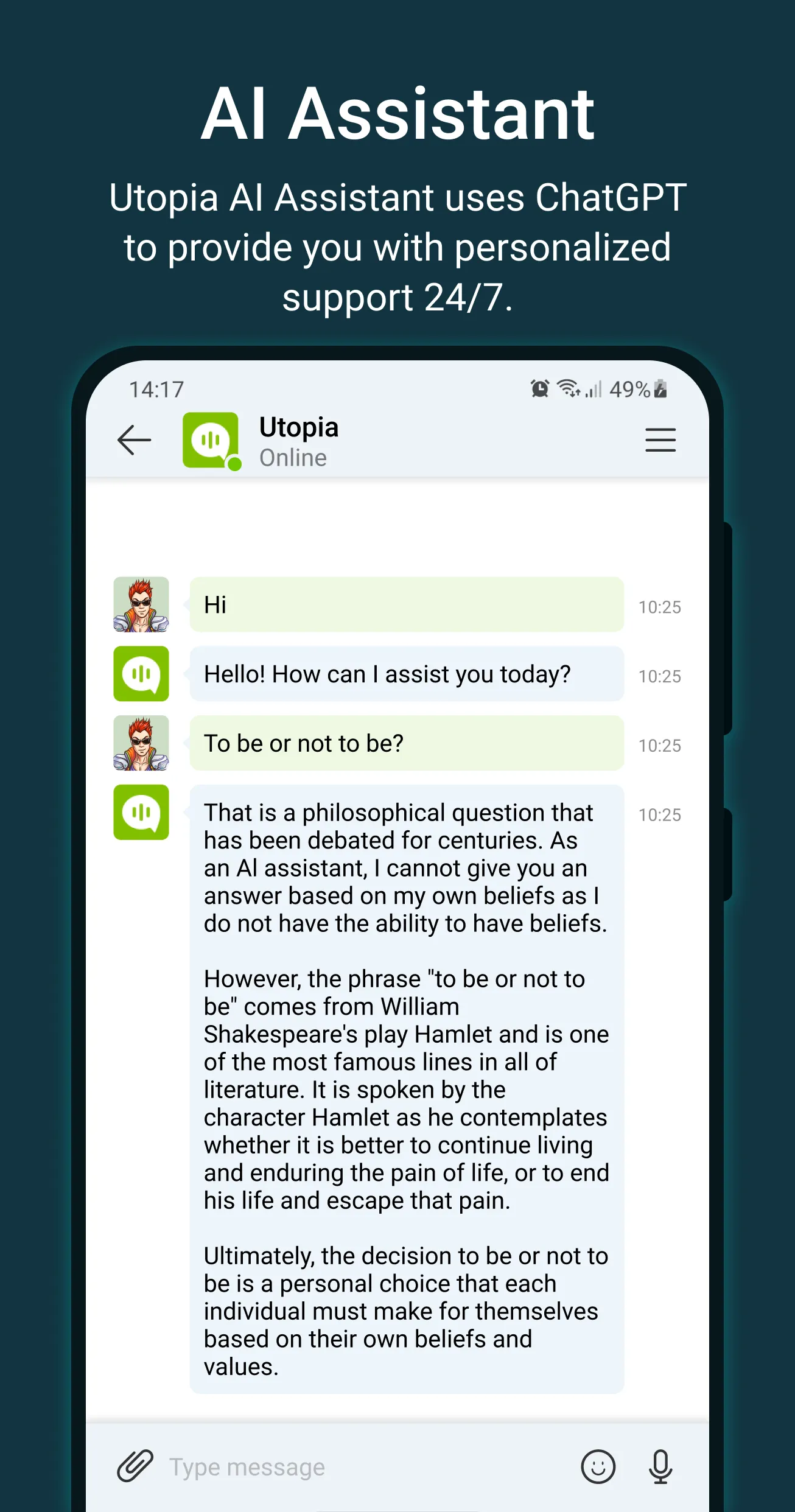 Utopia — Private Messenger | Indus Appstore | Screenshot