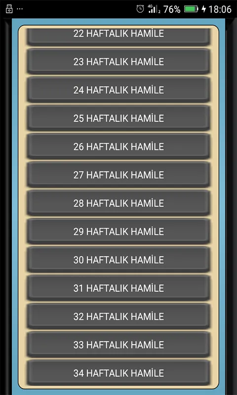 Hamilelik Gelişimi Hafta Hafta | Indus Appstore | Screenshot