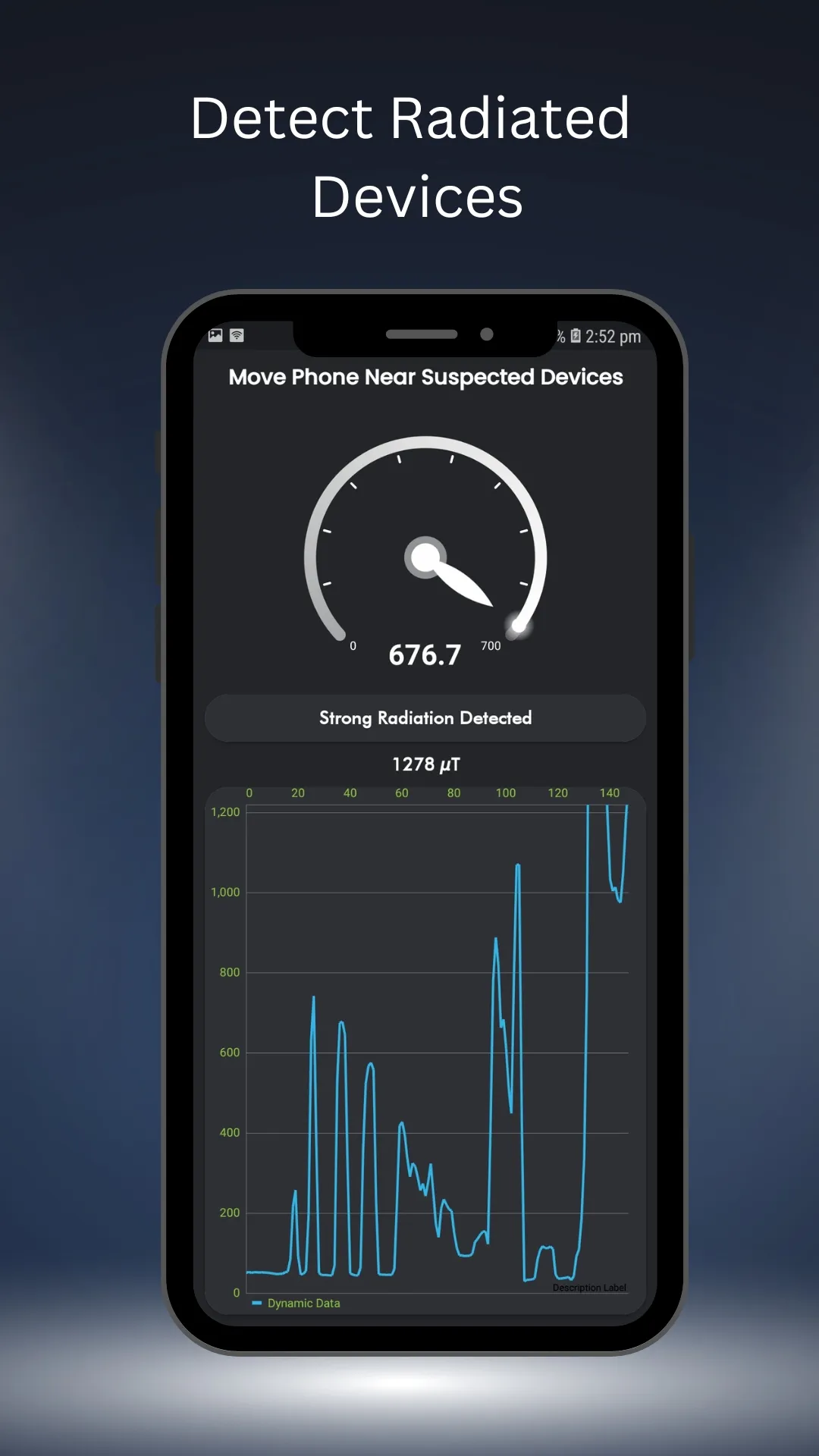 Radiation Detector – EMF meter | Indus Appstore | Screenshot