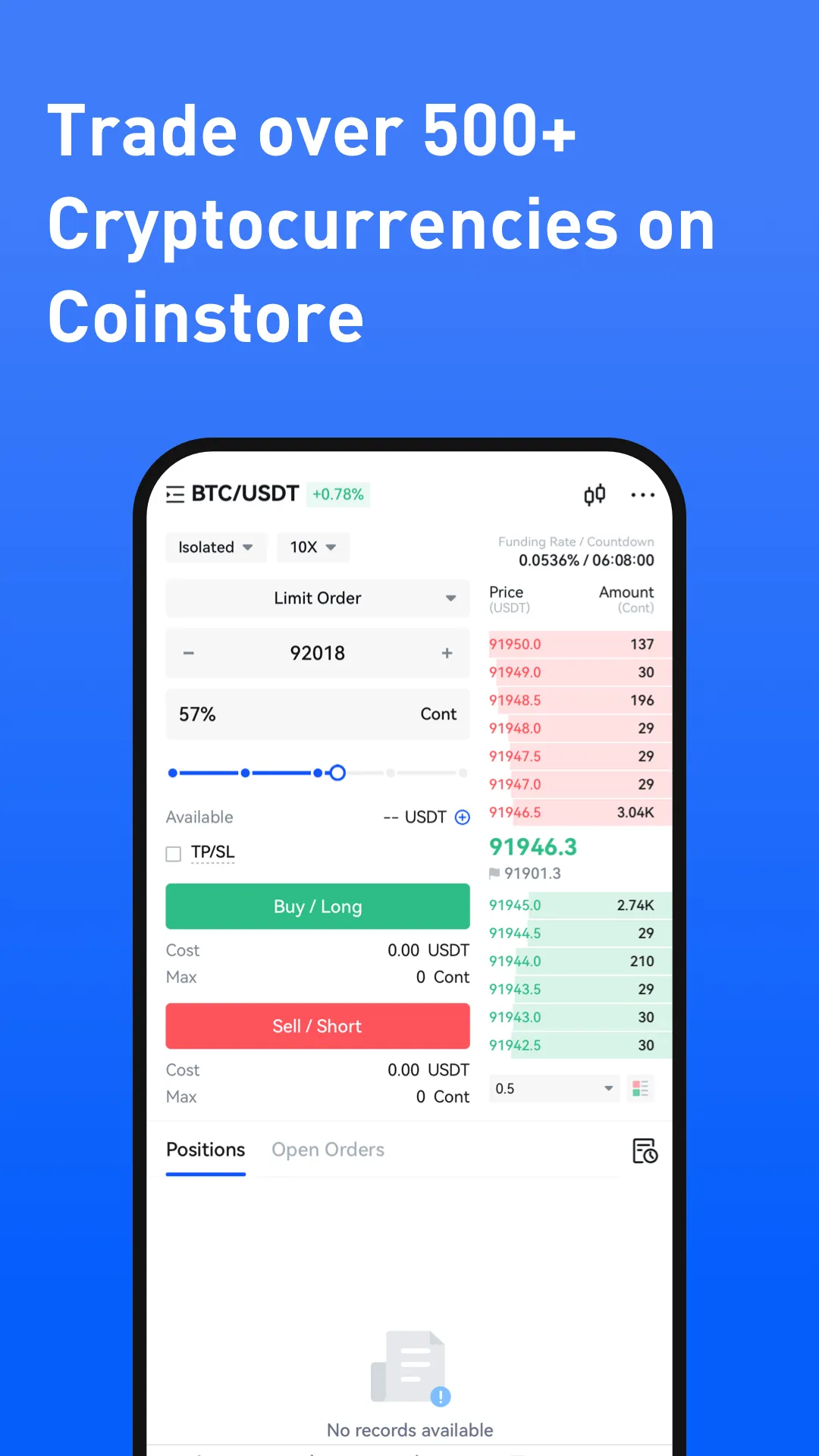 Coinstore:Trade Crypto&Futures | Indus Appstore | Screenshot