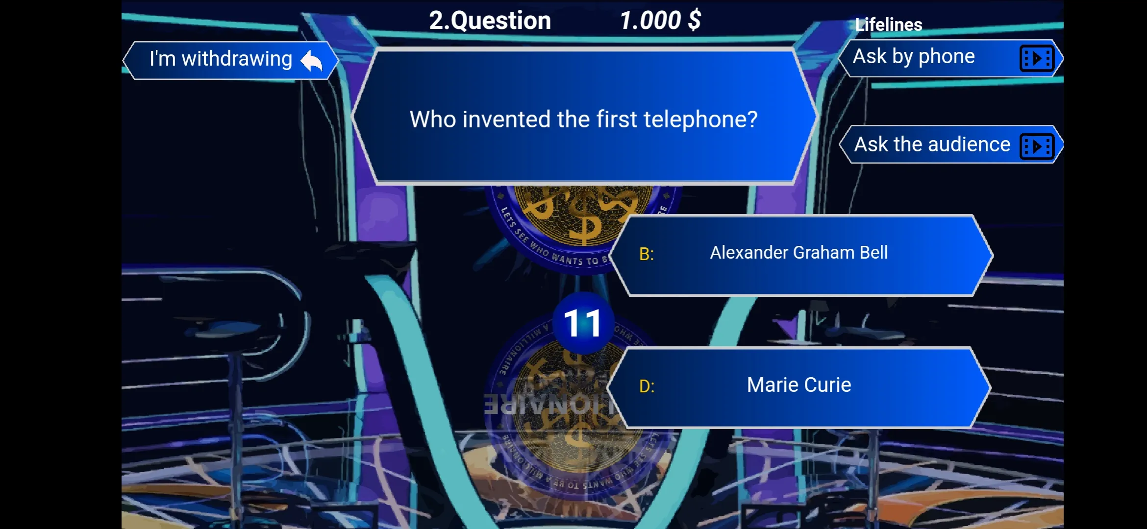 Wants to be a millionaire, who | Indus Appstore | Screenshot