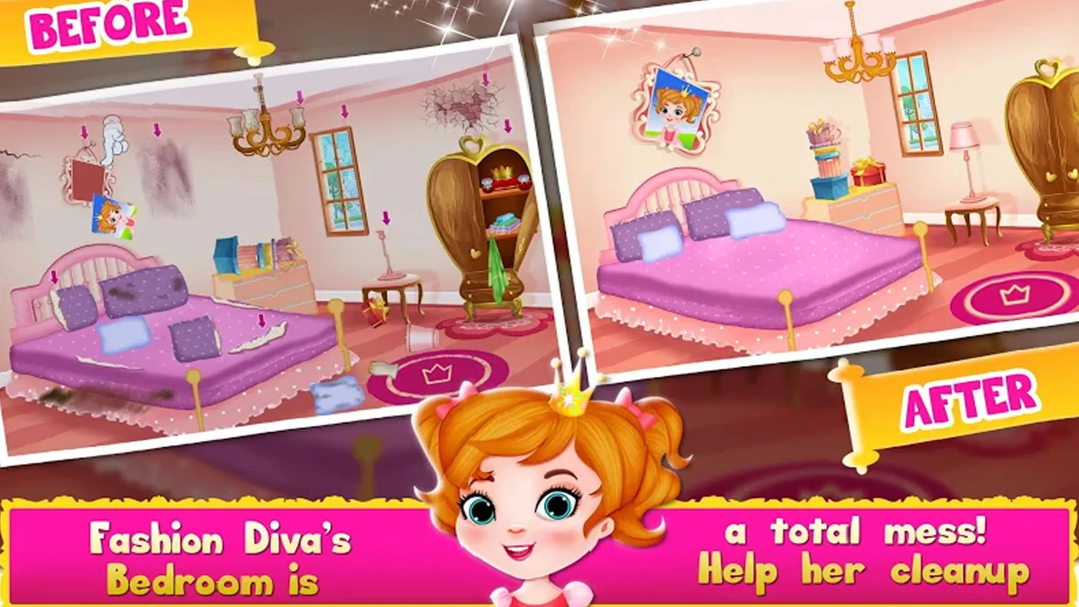 Cleaning games for Kids Girls | Indus Appstore | Screenshot