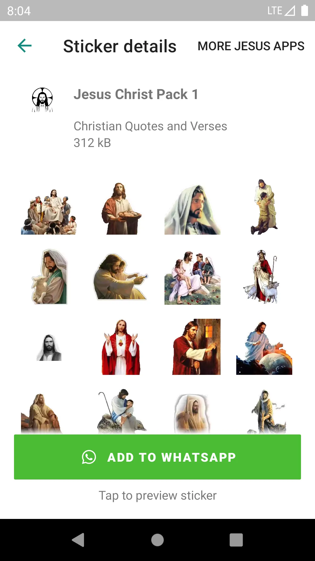 Jesus Stickers for Christians | Indus Appstore | Screenshot