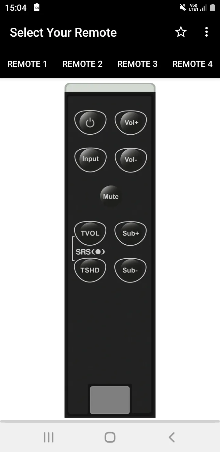 Vizio Soundbar Remote | Indus Appstore | Screenshot