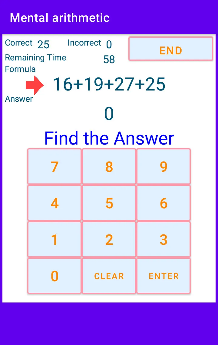 Let's do Mental arithmetic | Indus Appstore | Screenshot