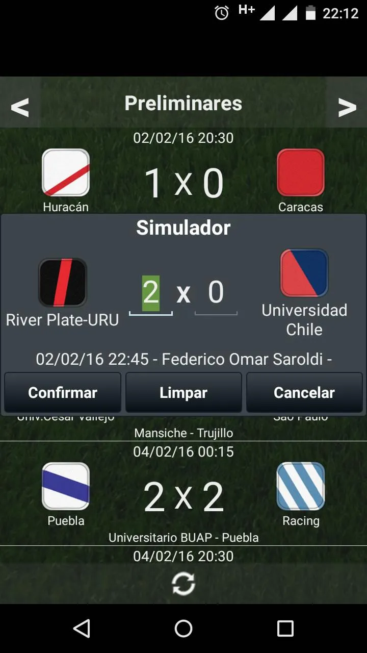 Tabla Liga Argentina | Indus Appstore | Screenshot