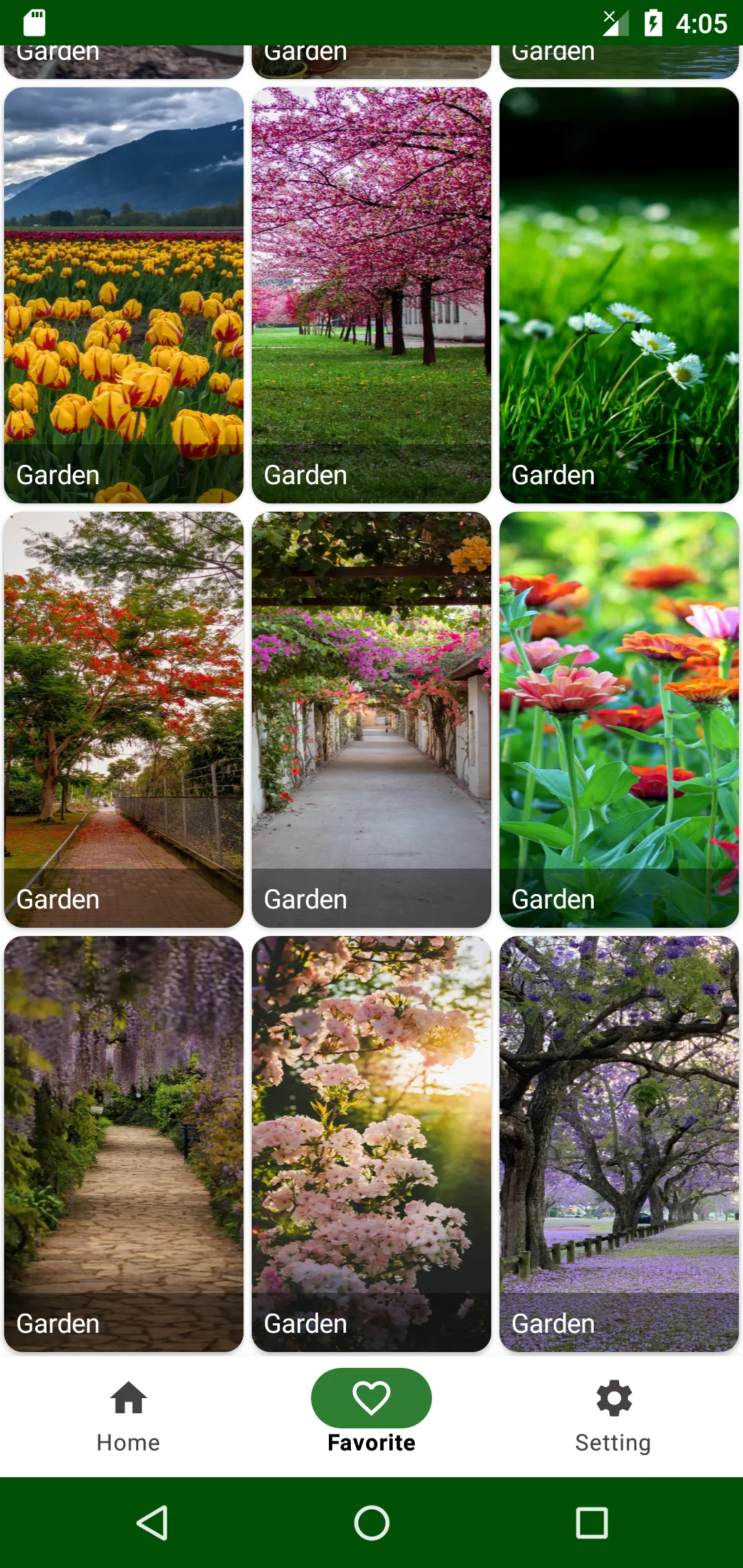 Garden Wallpapers 4k | Indus Appstore | Screenshot