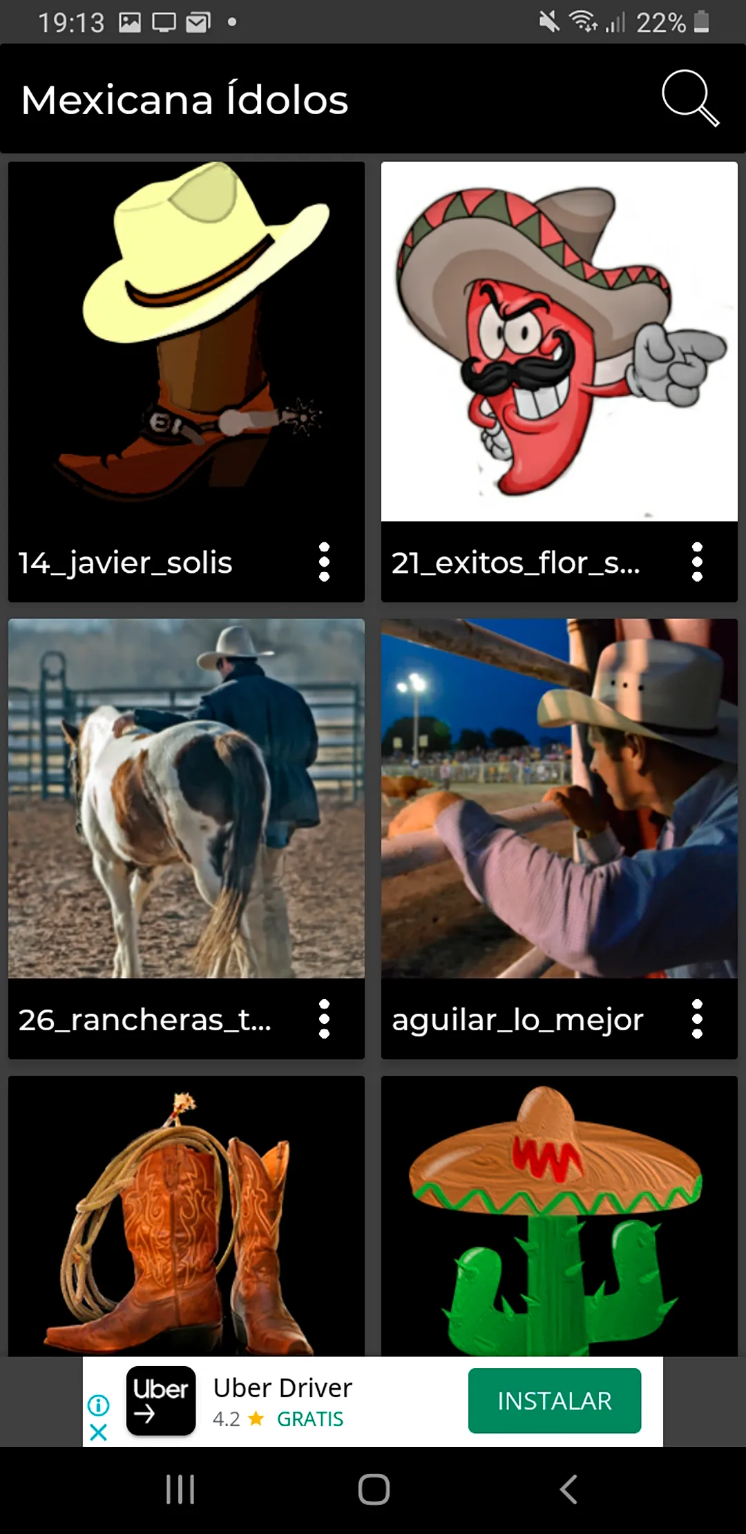 Rancheras y Corridos Mexicanos | Indus Appstore | Screenshot