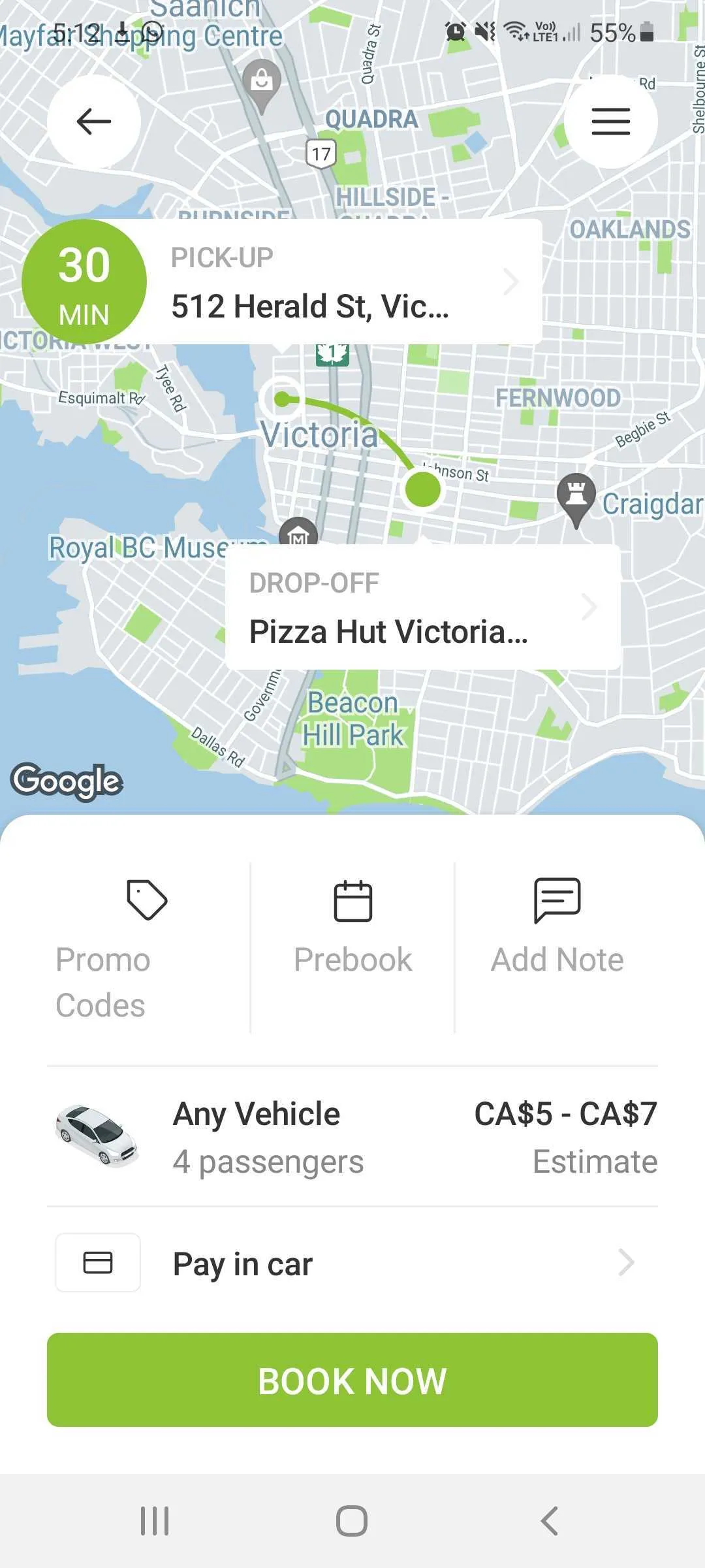 Victoria Taxi | Indus Appstore | Screenshot