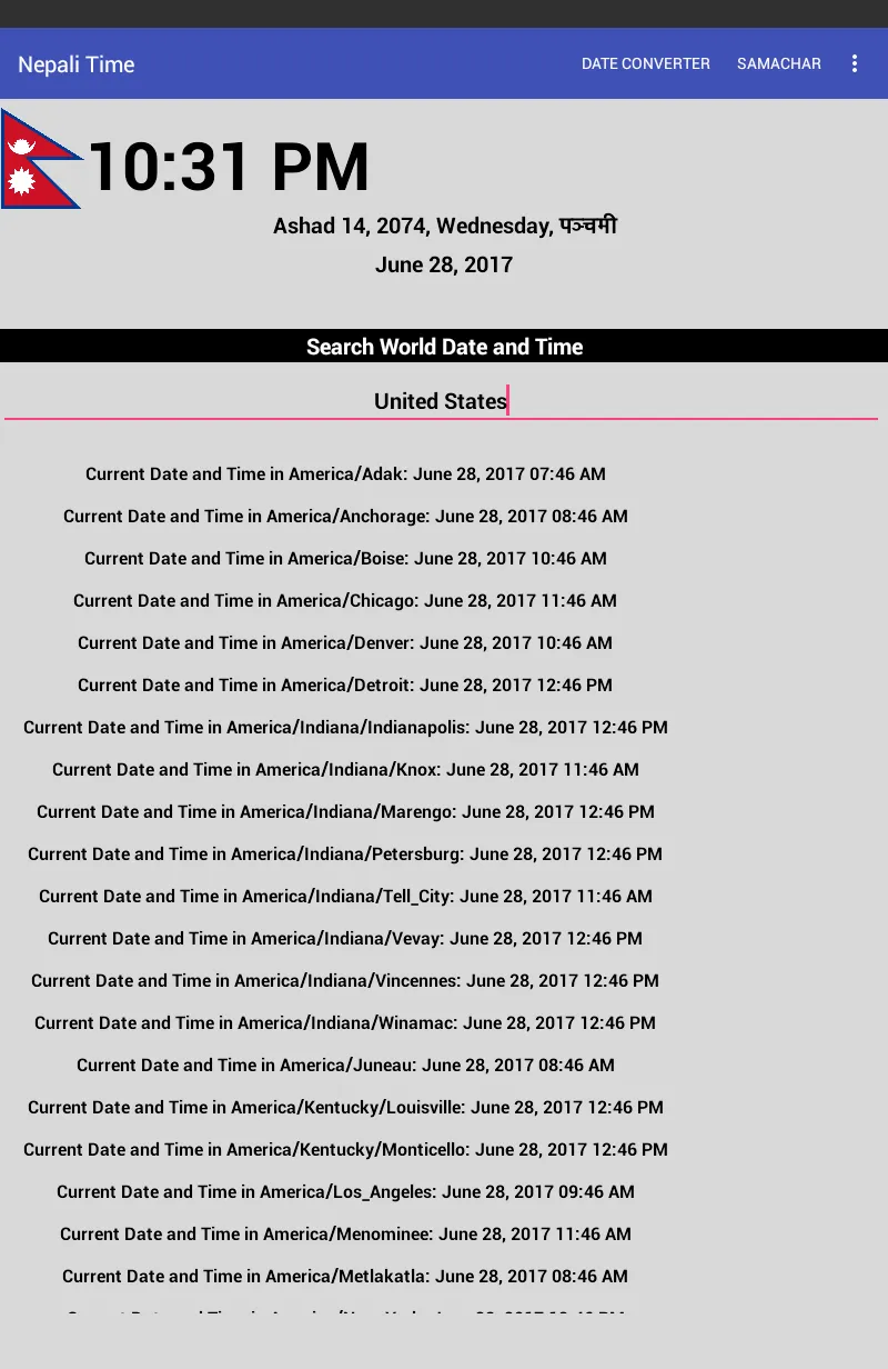 Nepali Date and Time | Indus Appstore | Screenshot