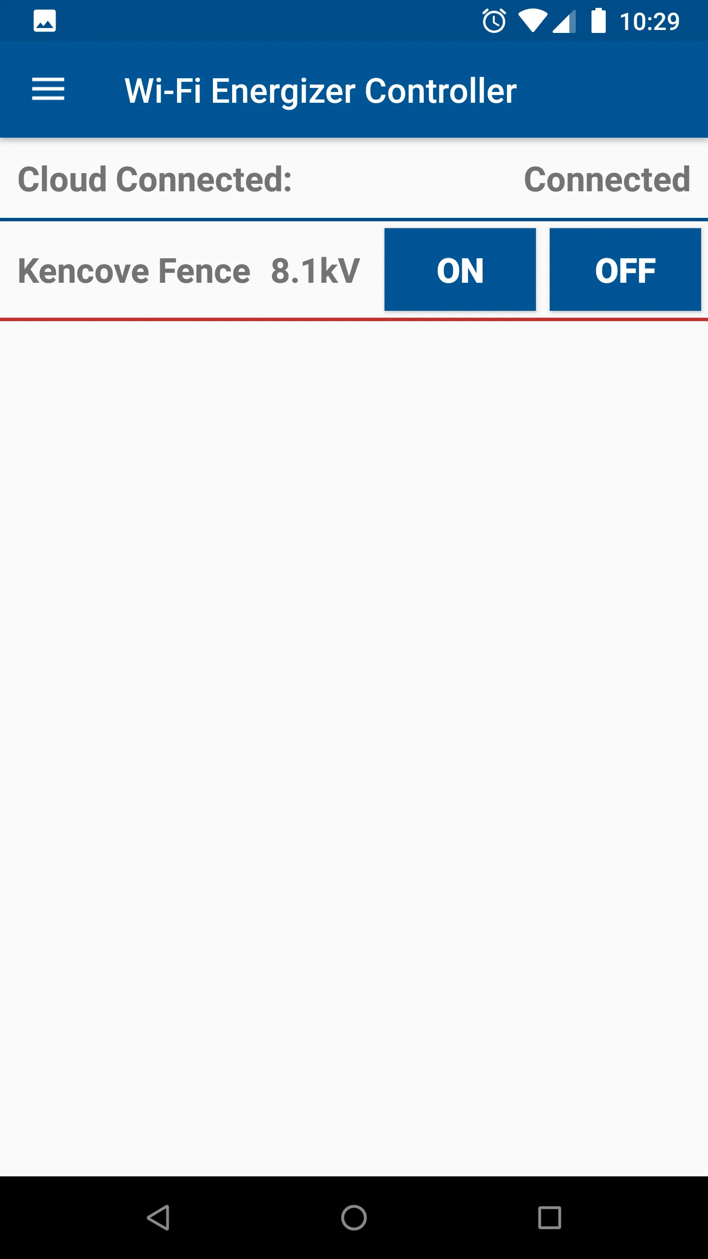 Wi-Fi Energizer Controller | Indus Appstore | Screenshot