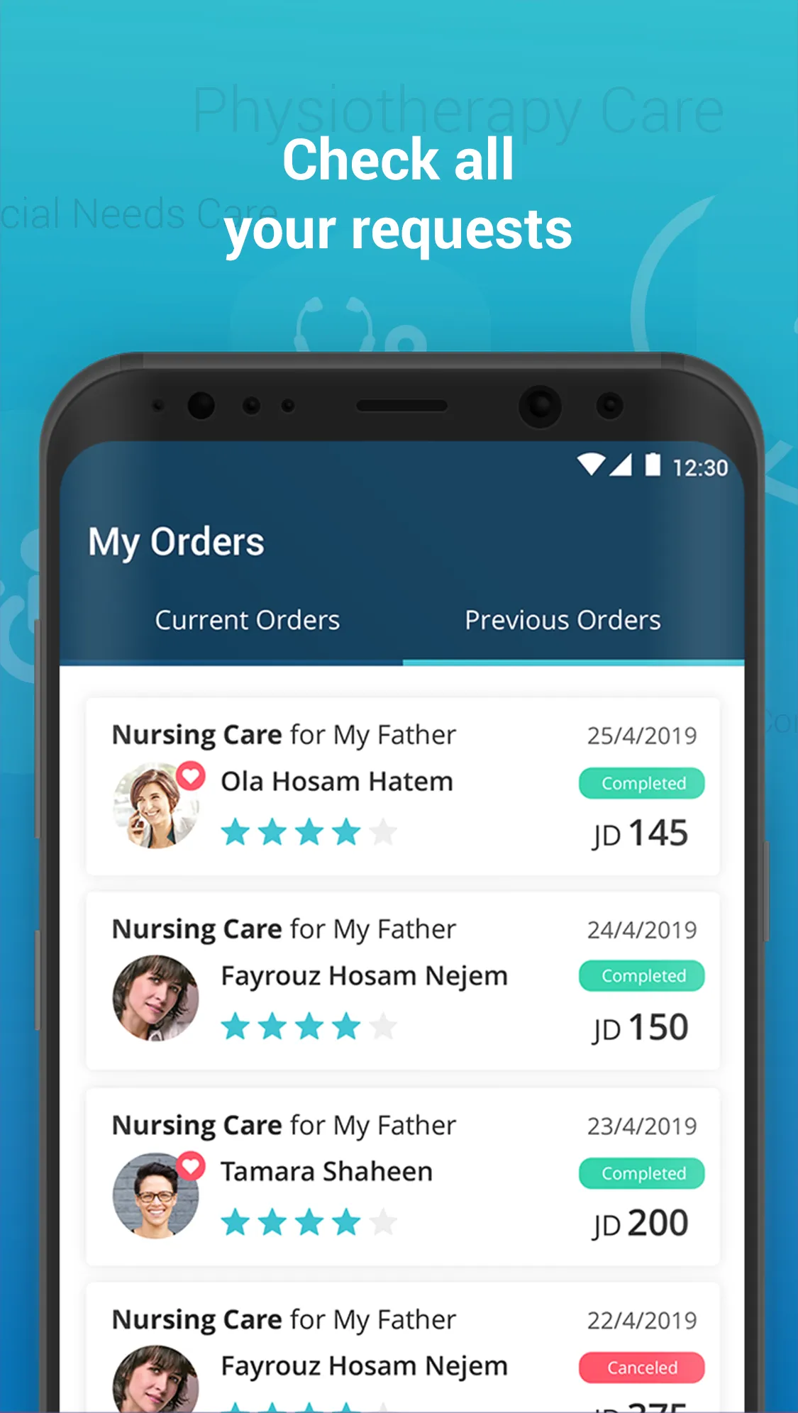 WeCare Seeker | Indus Appstore | Screenshot