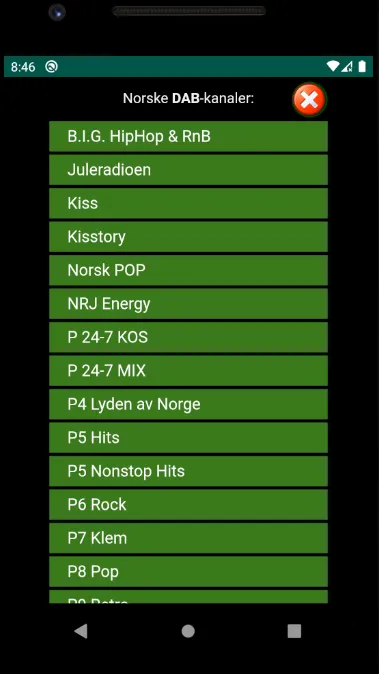 Norsk Radio App - DAB+FM Norge | Indus Appstore | Screenshot