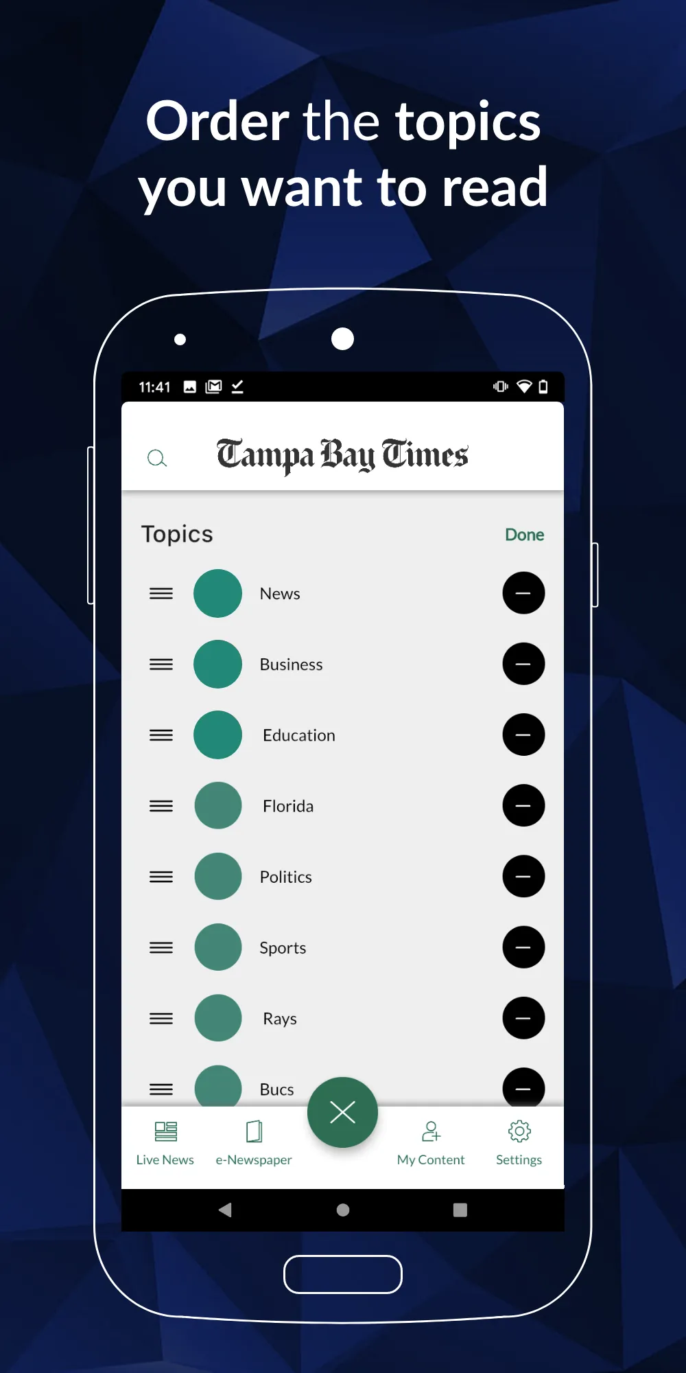 Tampa Bay Times e-Newspaper | Indus Appstore | Screenshot