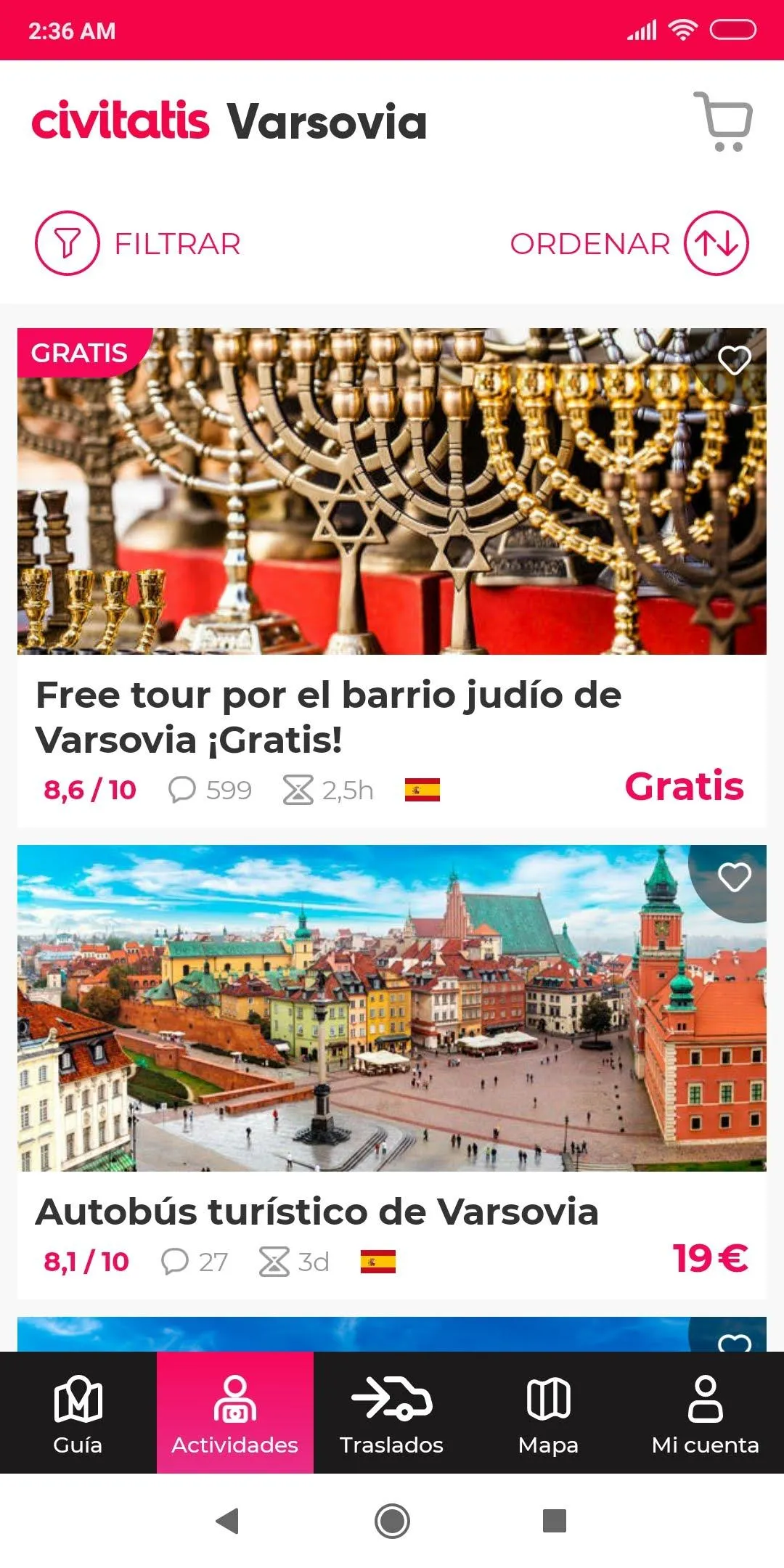 Guía de Varsovia por Civitatis | Indus Appstore | Screenshot