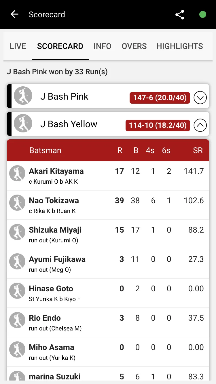 Japan Cricket | Indus Appstore | Screenshot