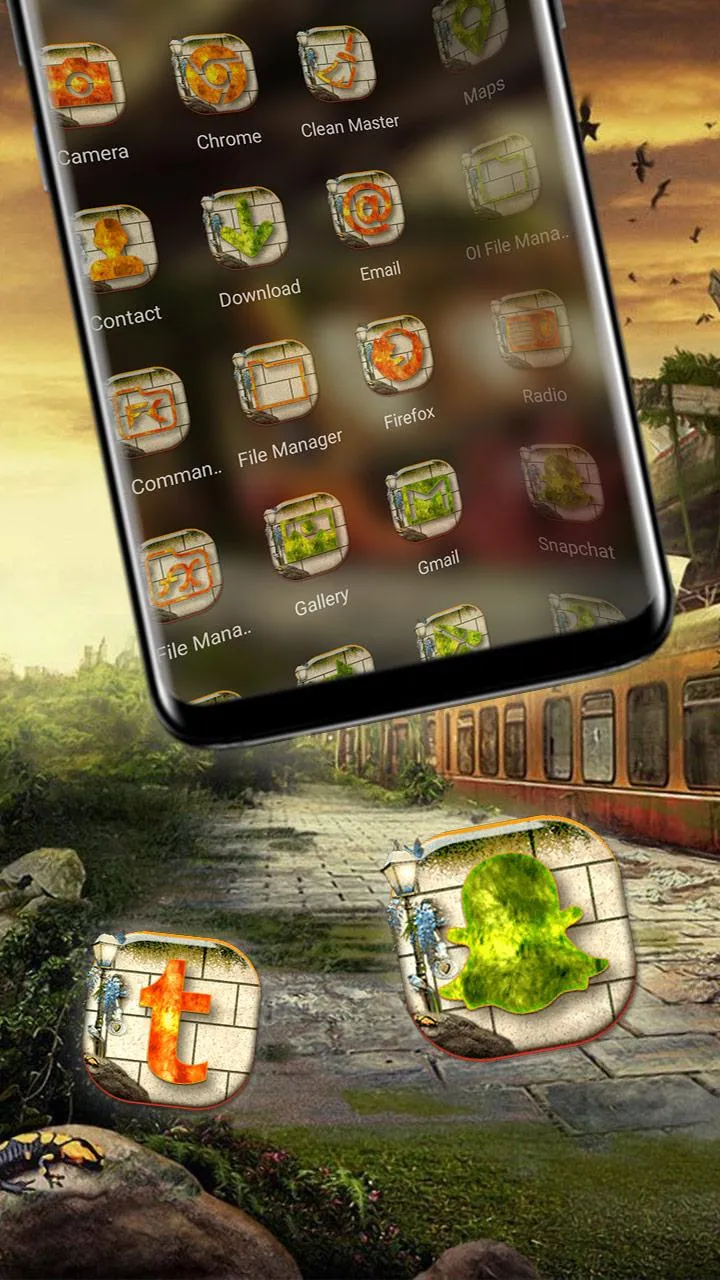 Train Scrap Yard Theme | Indus Appstore | Screenshot