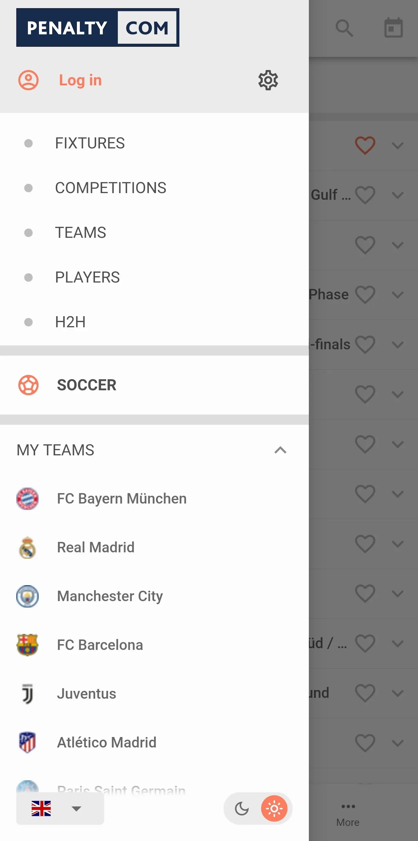 Penalty - Soccer Live Scores | Indus Appstore | Screenshot