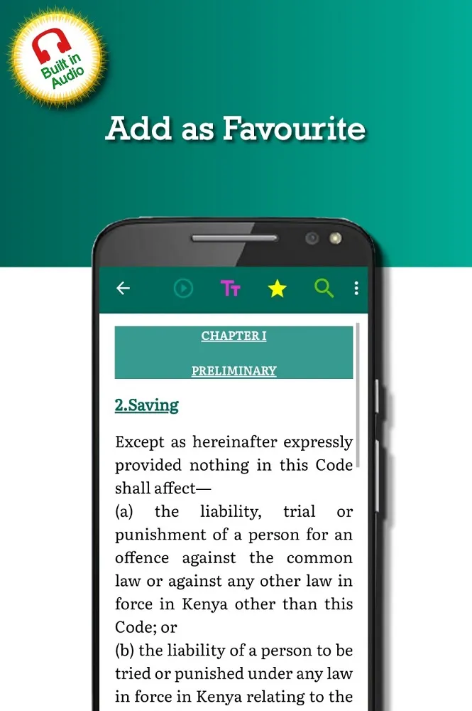 Kenya's Penal Code | Indus Appstore | Screenshot