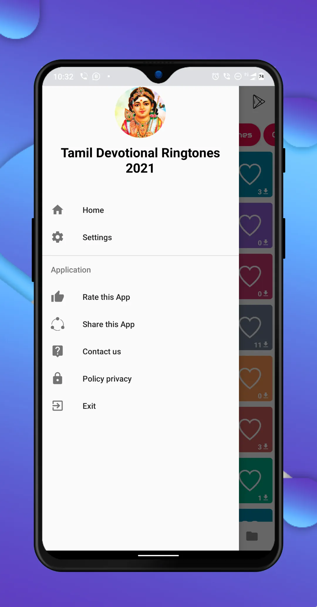 Tamil Devotional Ringtones | Indus Appstore | Screenshot