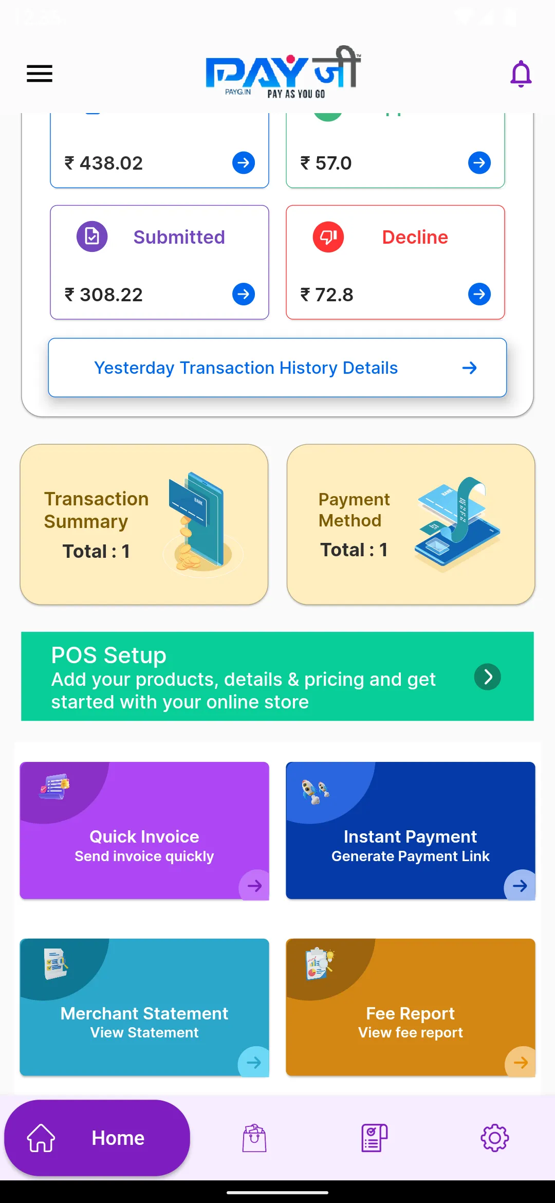 PayG FuturePOS | Indus Appstore | Screenshot