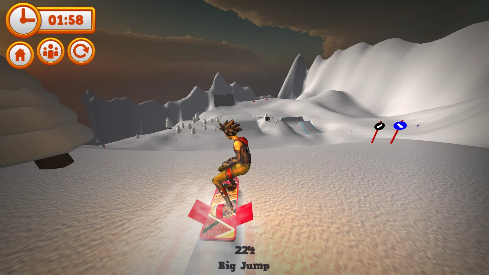 Mad Snowboarding | Indus Appstore | Screenshot