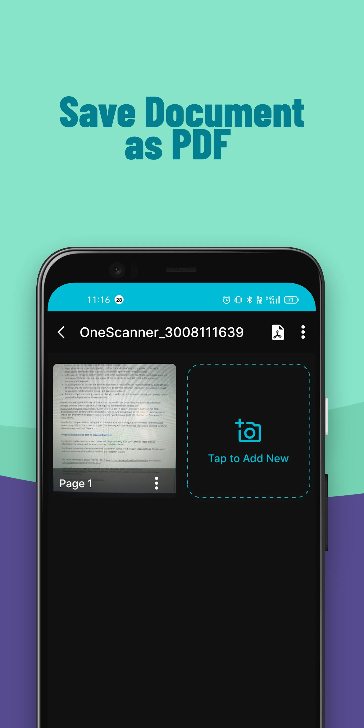 One Scanner | Indus Appstore | Screenshot