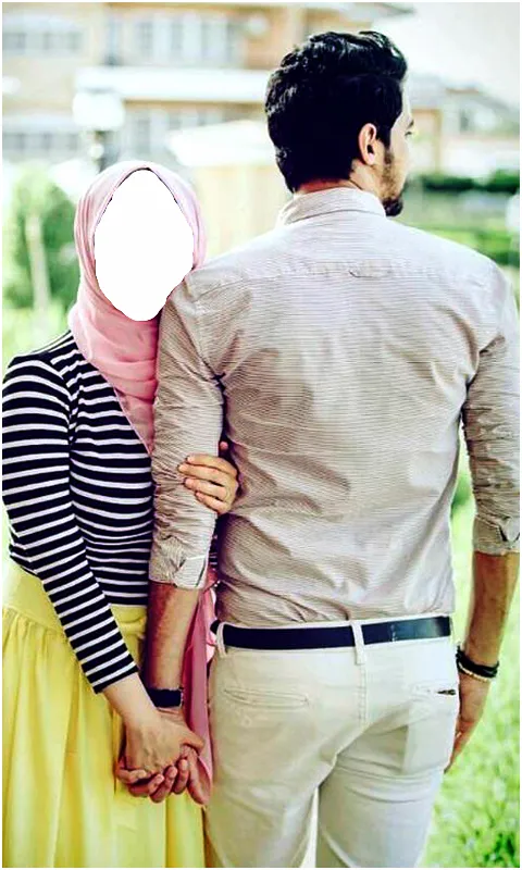 Hijab Muslim Couple Photo Suit | Indus Appstore | Screenshot