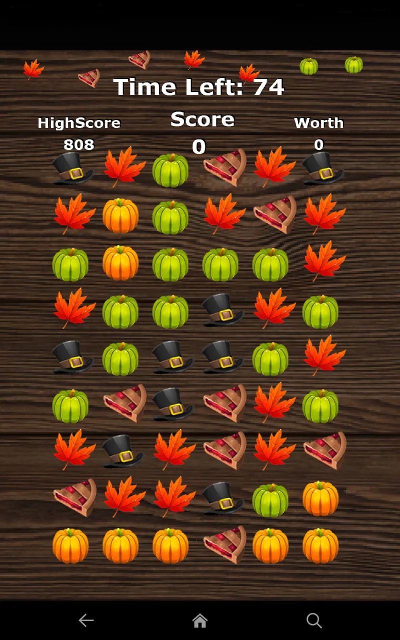 Thanksgiving Retro Match 3 | Indus Appstore | Screenshot