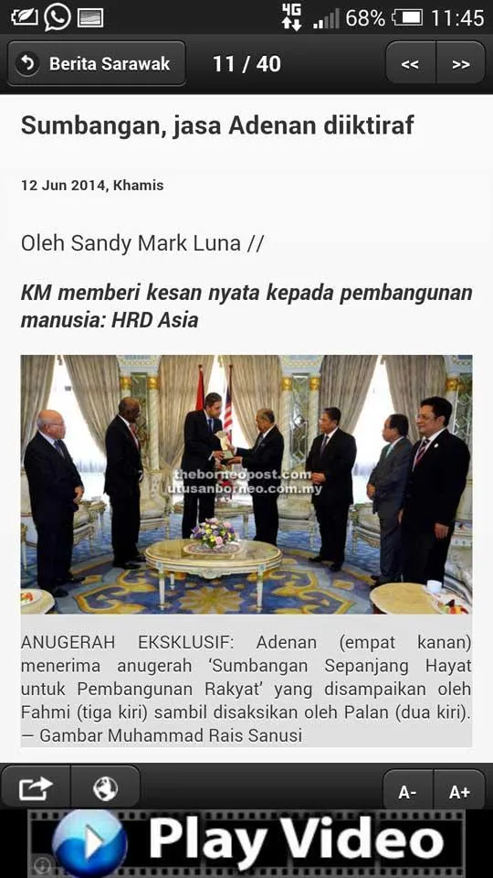 Utusan Borneo Online | Indus Appstore | Screenshot