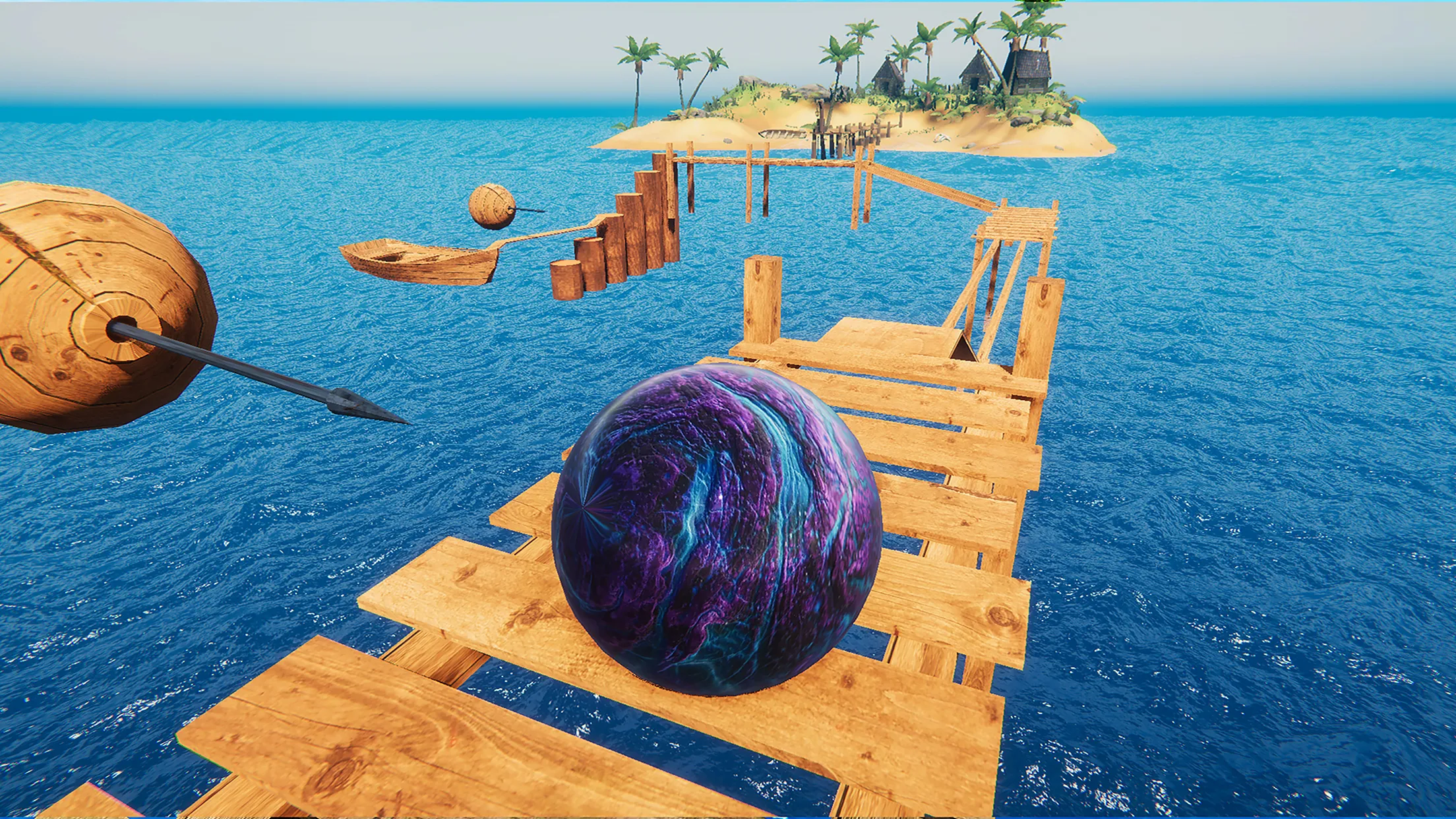 Rolling Ball - Sky Escape 3D | Indus Appstore | Screenshot