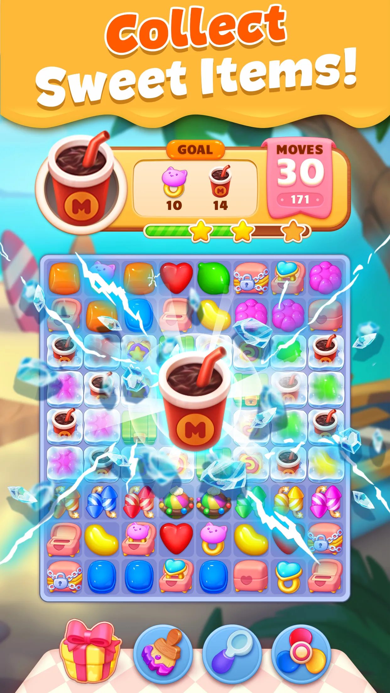 Pet Candy Puzzle-Match 3 games | Indus Appstore | Screenshot