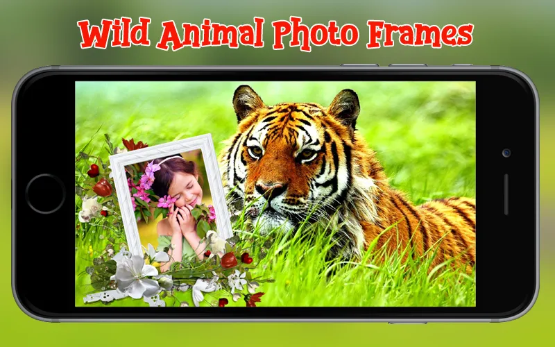 Wild Animal Photo Frames | Indus Appstore | Screenshot