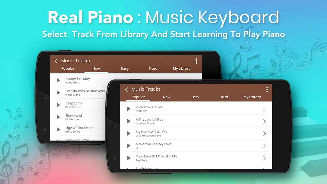 Real Piano : Music Keyboard | Indus Appstore | Screenshot