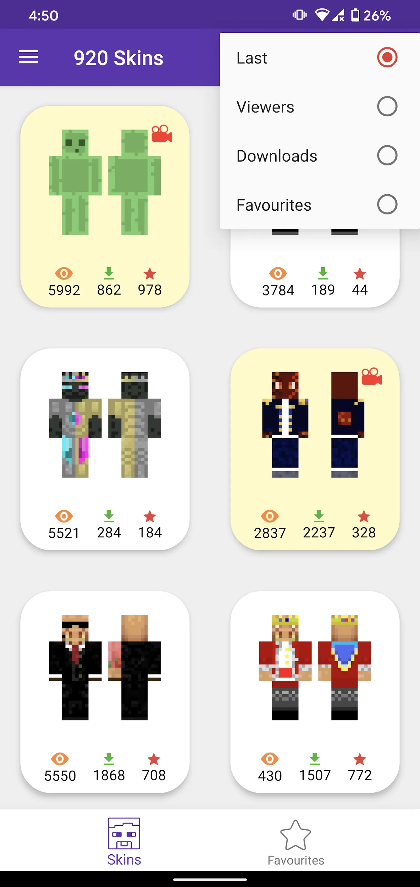 Mob Skins | Indus Appstore | Screenshot