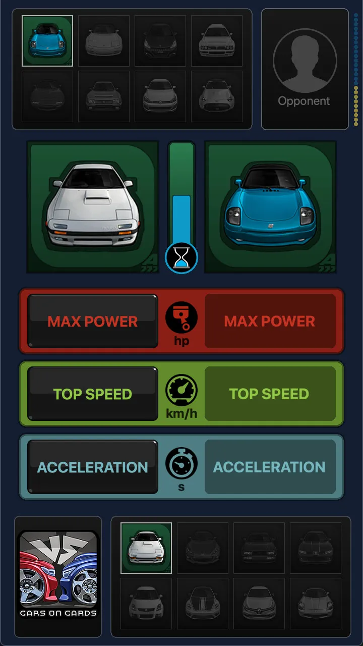 Cars on Cards | Indus Appstore | Screenshot