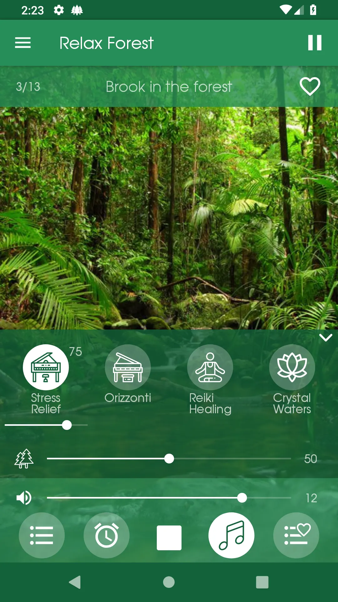 Relax Forest: sleep sounds | Indus Appstore | Screenshot