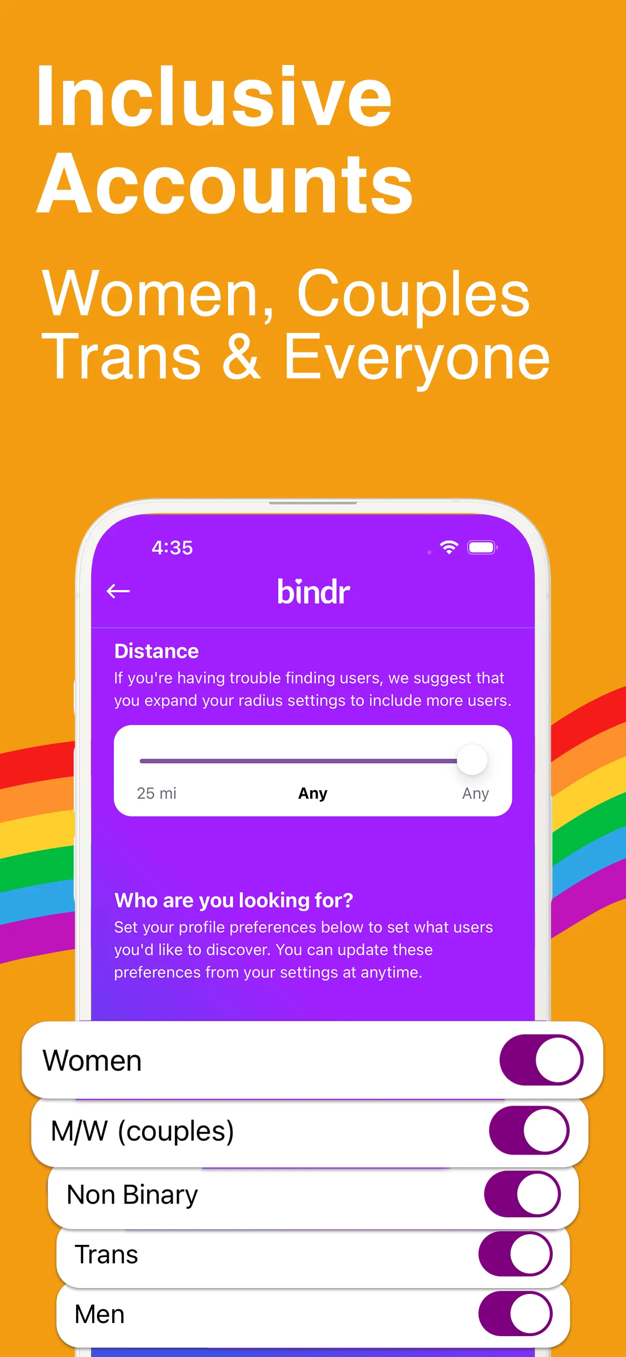 Bindr: Bisexual & LGBTQ Dating | Indus Appstore | Screenshot