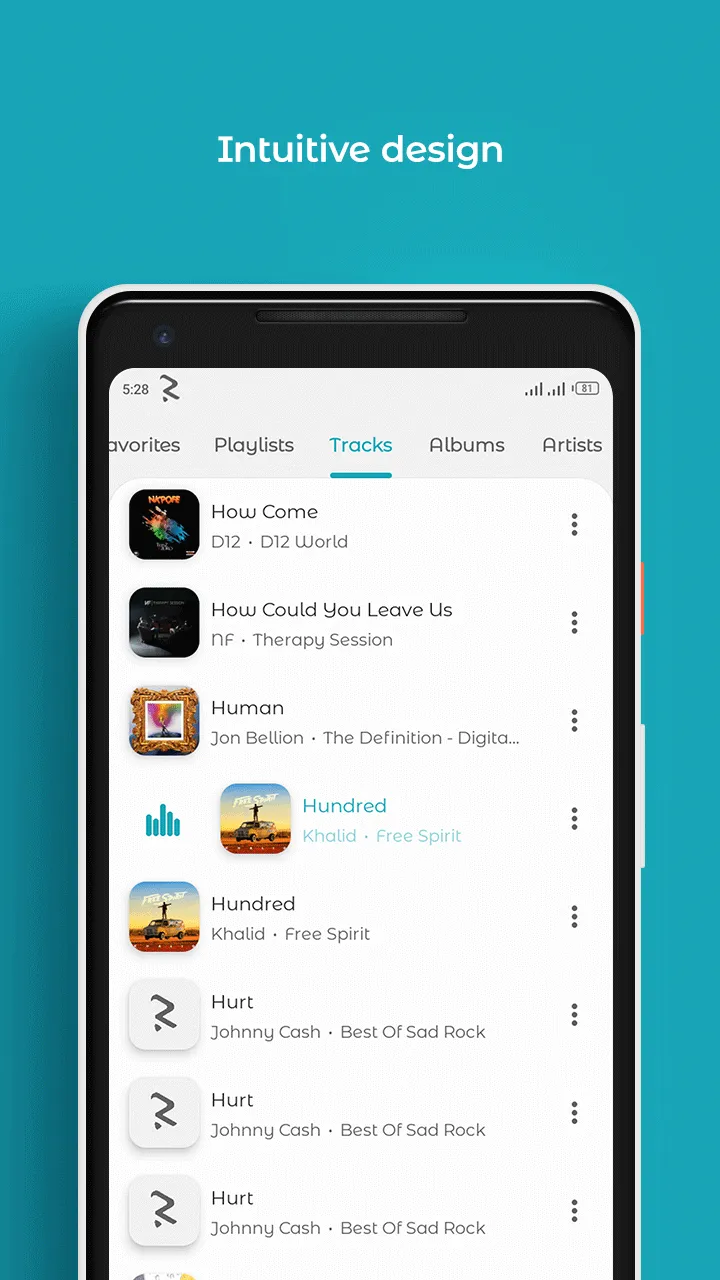 Redux Music Player | Indus Appstore | Screenshot