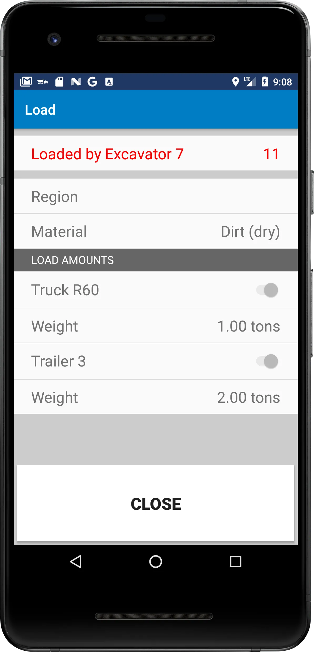 Topcon Haul | Indus Appstore | Screenshot