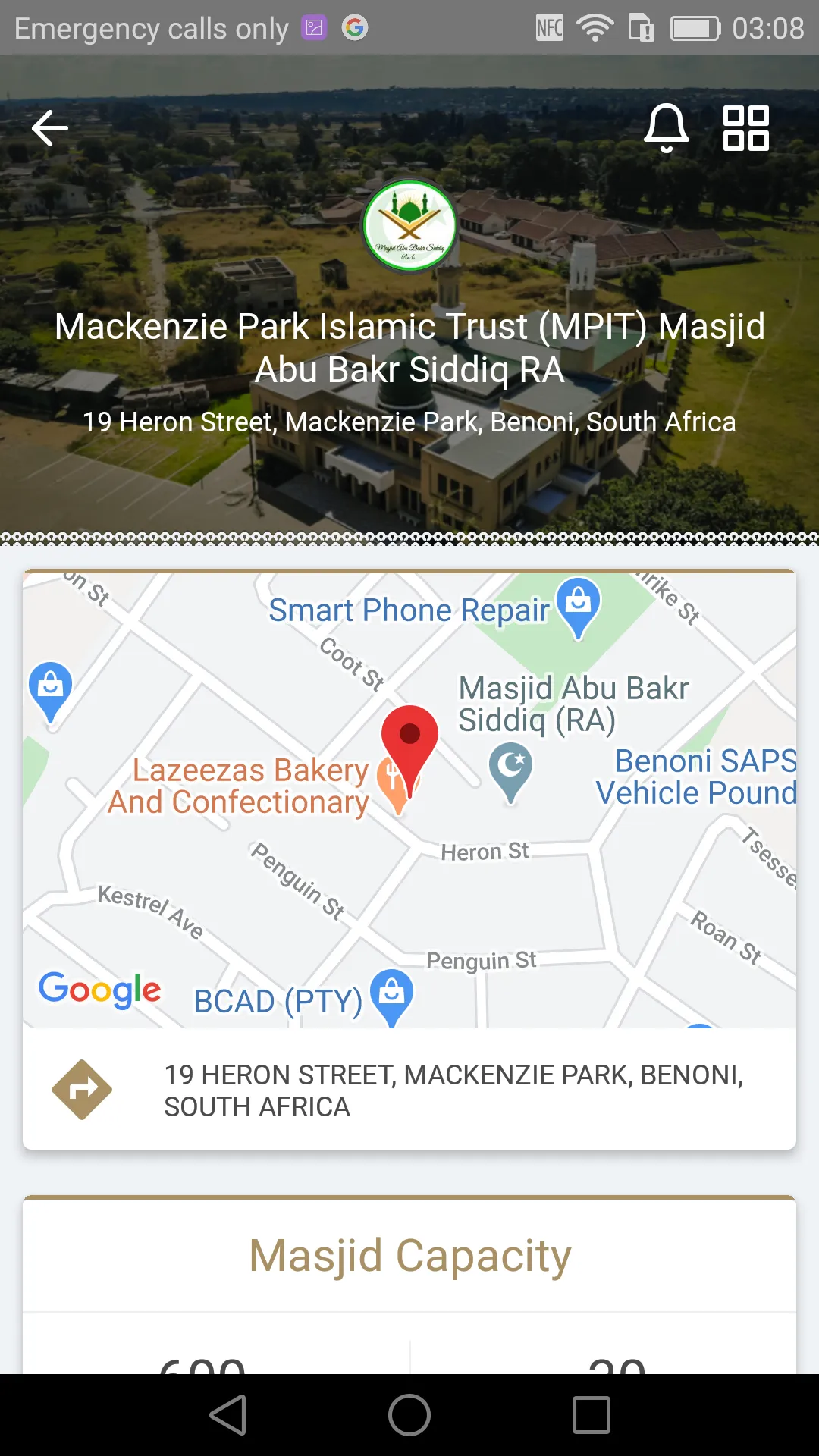 Masjid Abu Bakr Siddiq RA - MP | Indus Appstore | Screenshot