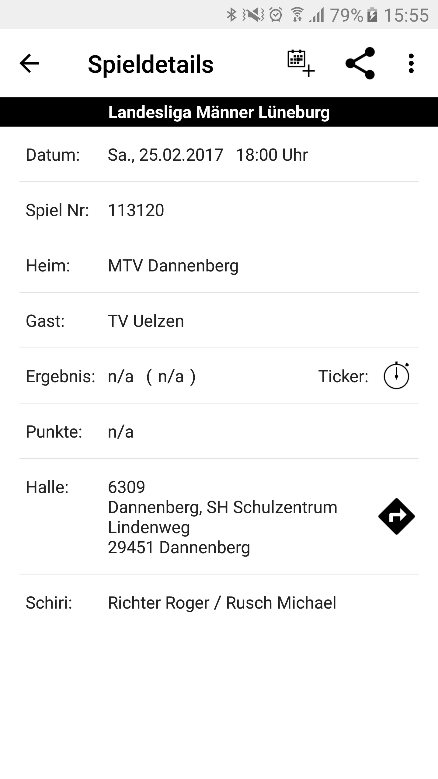 TV Uelzen Handball | Indus Appstore | Screenshot